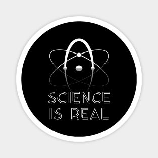 Science Is Real Atom Physics Scientist Physicist Magnet